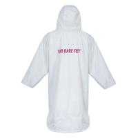 Two Bare Feet Weatherproof Changing Robe & Changing Mat - White / Raspberry Extra Image 1 Preview